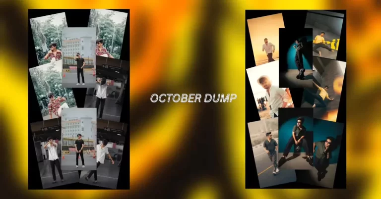 October Dump CapCut Template
