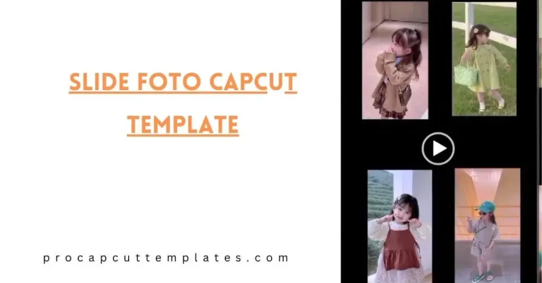 CapCut Slide Foto Template