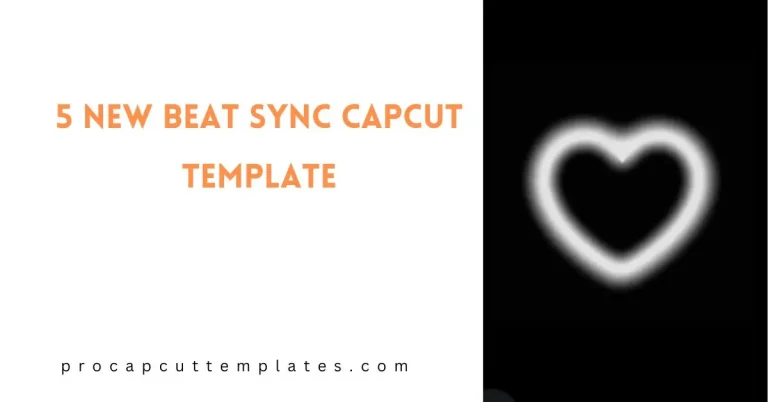 CapCut 5 New Beat Sync Template