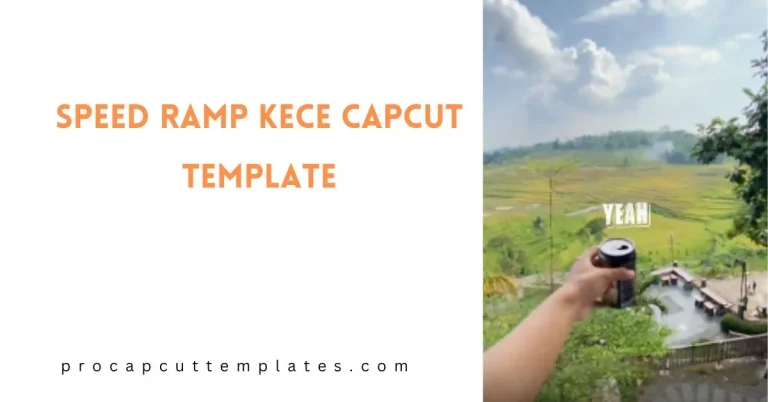 Capcut Speed Ramp Kece Template