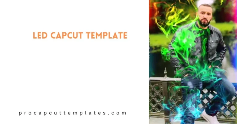 CapCut LED Template