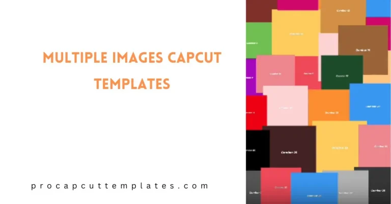 CapCut Multiple Images Templates