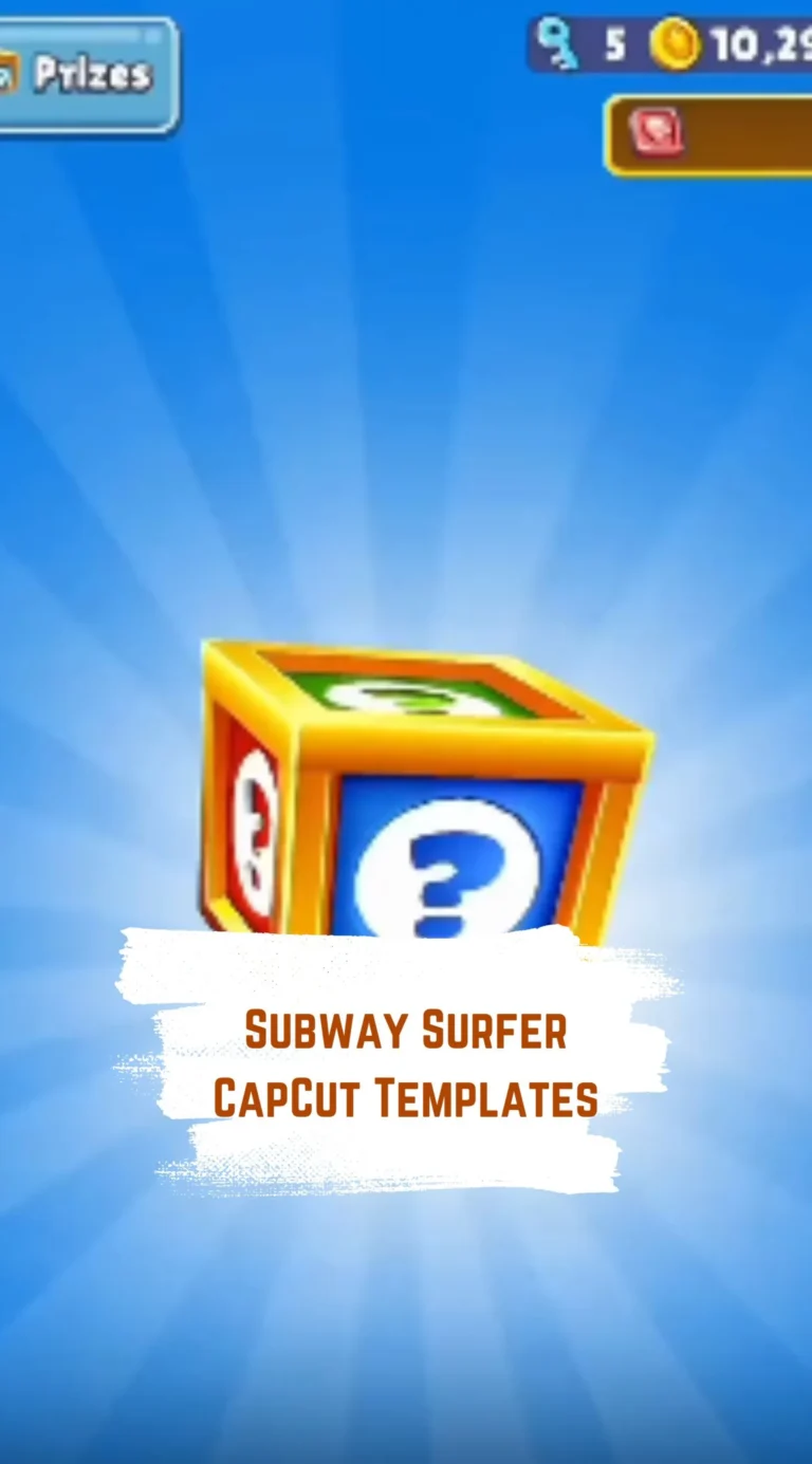 CapCut Subway Surfer Templates