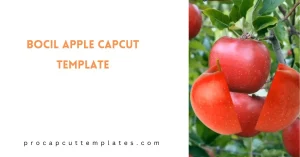 CapCut Bocil Apple Template