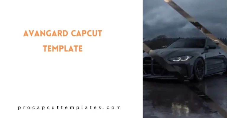 CapCut Avangard Template