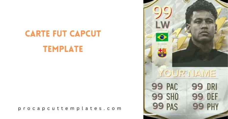 CapCut Carte Fut Template