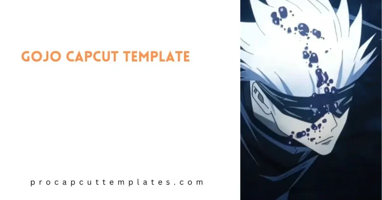 CapCut Gojo Template