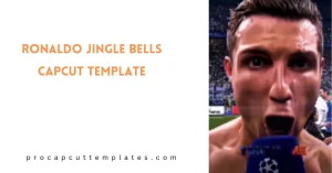 CapCut Ronaldo Jingle Bells Template