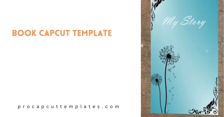 CapCut Book Template