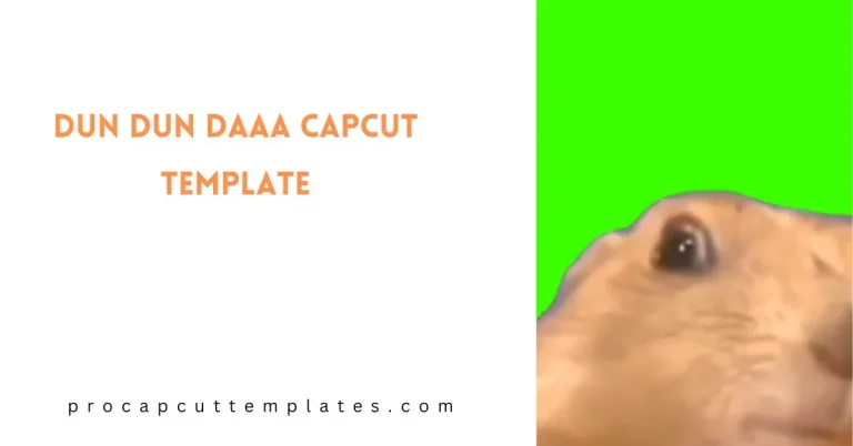 CapCut Dun Dun Daaa Template