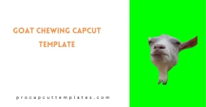 CapCut Goat Chewing Template