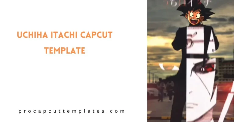 CapCut Uchiha Itachi Template