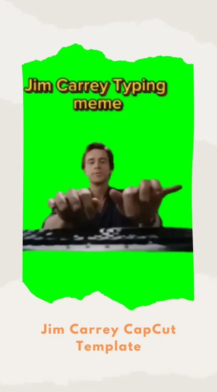 CapCut Jim Carrey Template