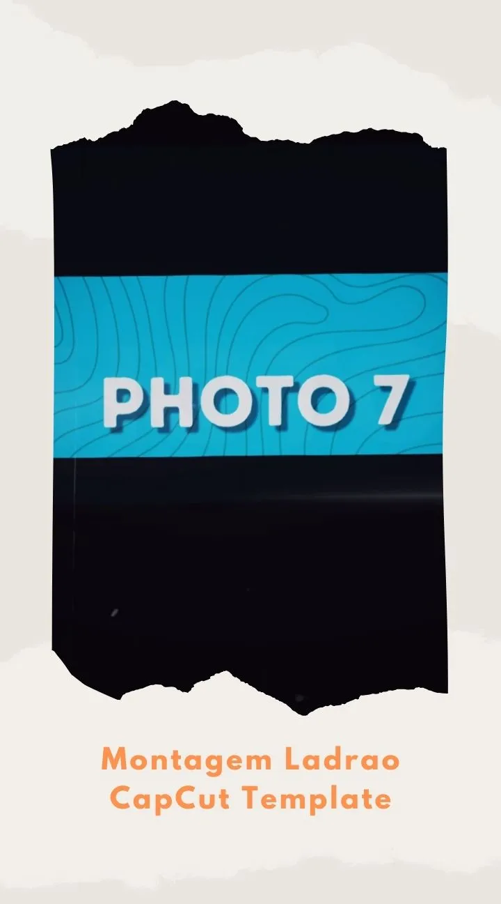 CapCut Montagem Ladrao Template