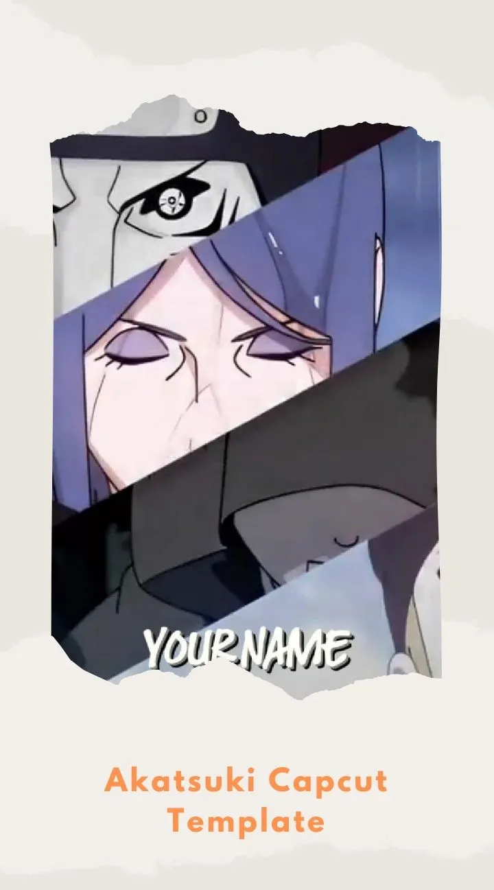 Capcut Akatsuki Template