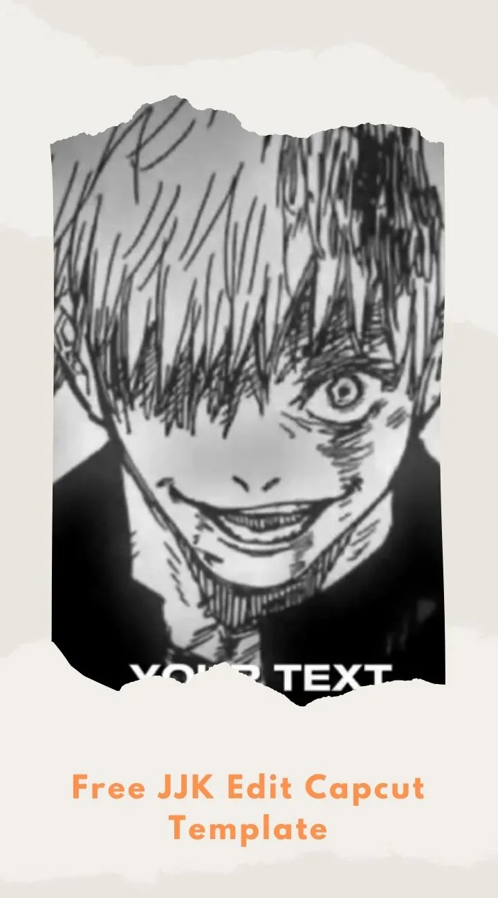 Capcut Free JJK Edit Template