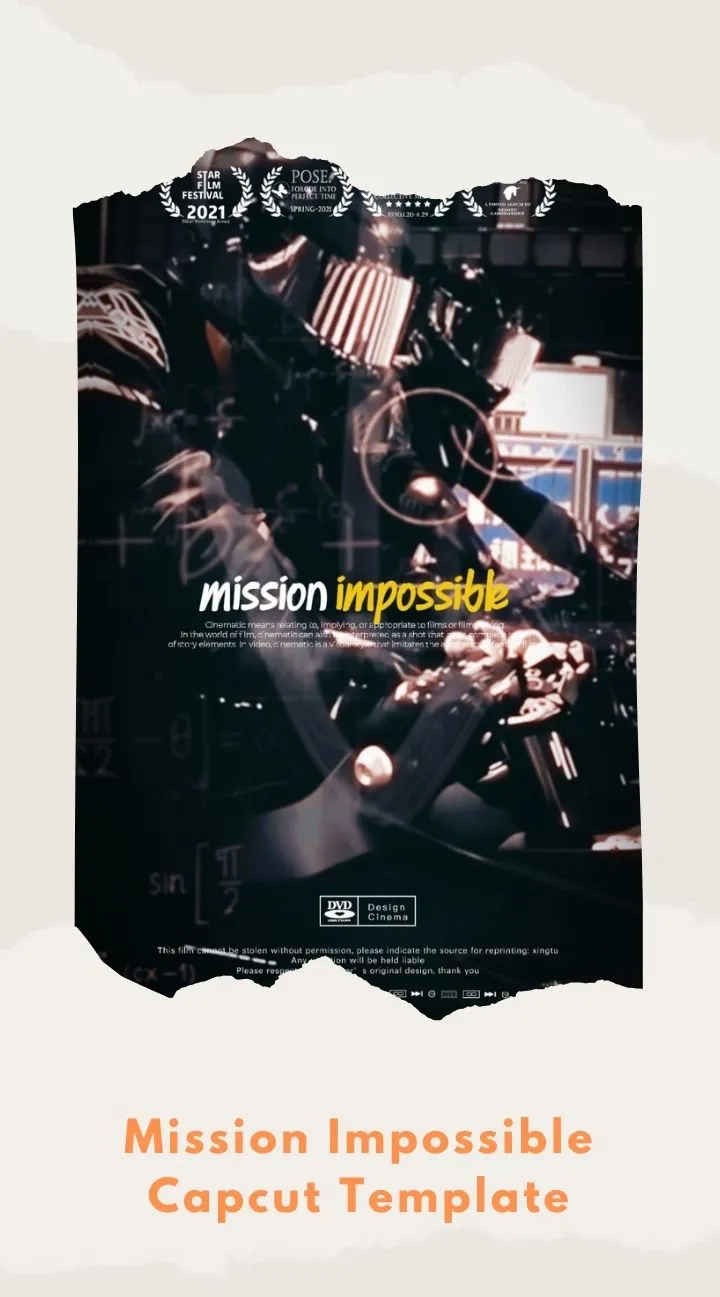 Capcut Mission Impossible Template