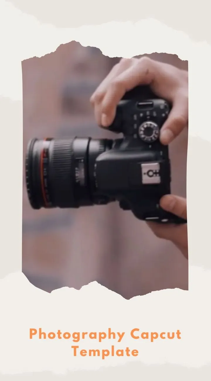 Capcut Photography Template