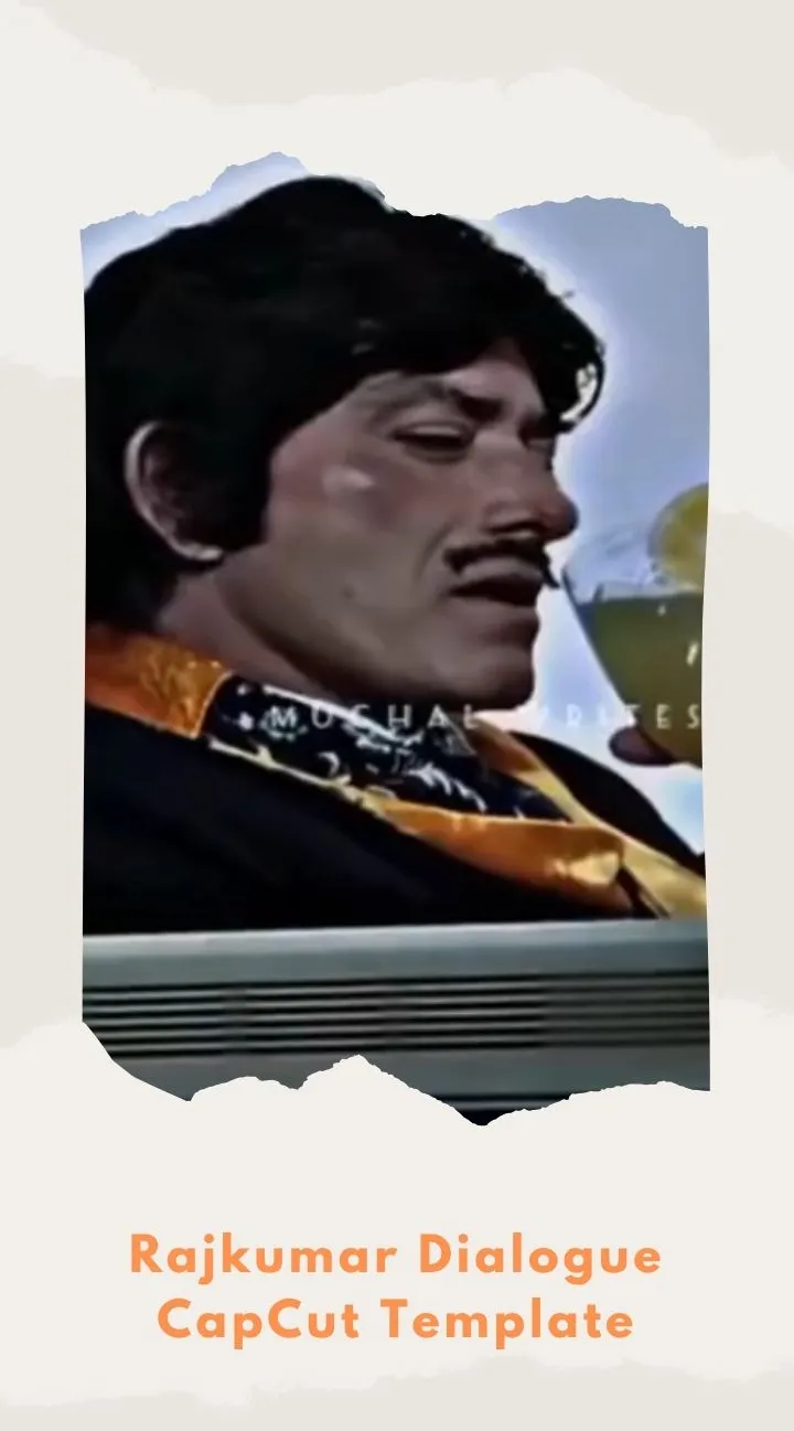 CapCut Rajkumar Dialogue Template