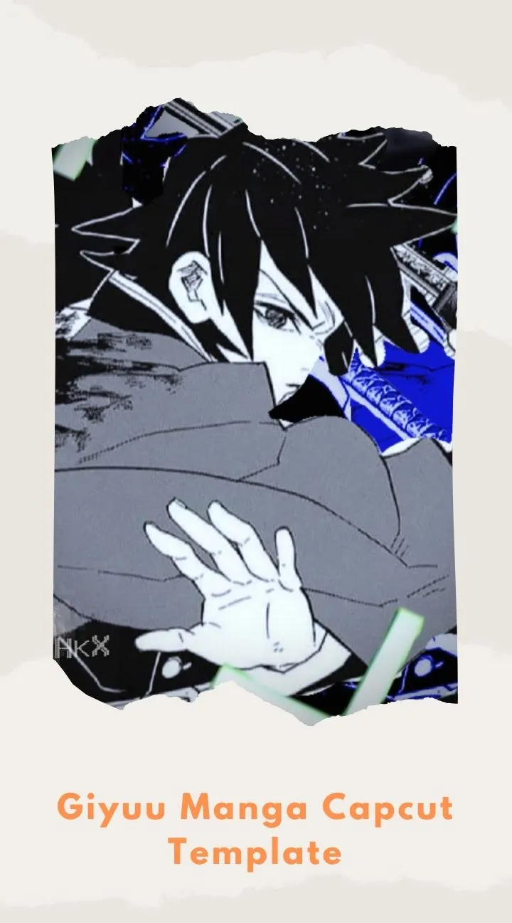 Capcut Giyuu Manga Template