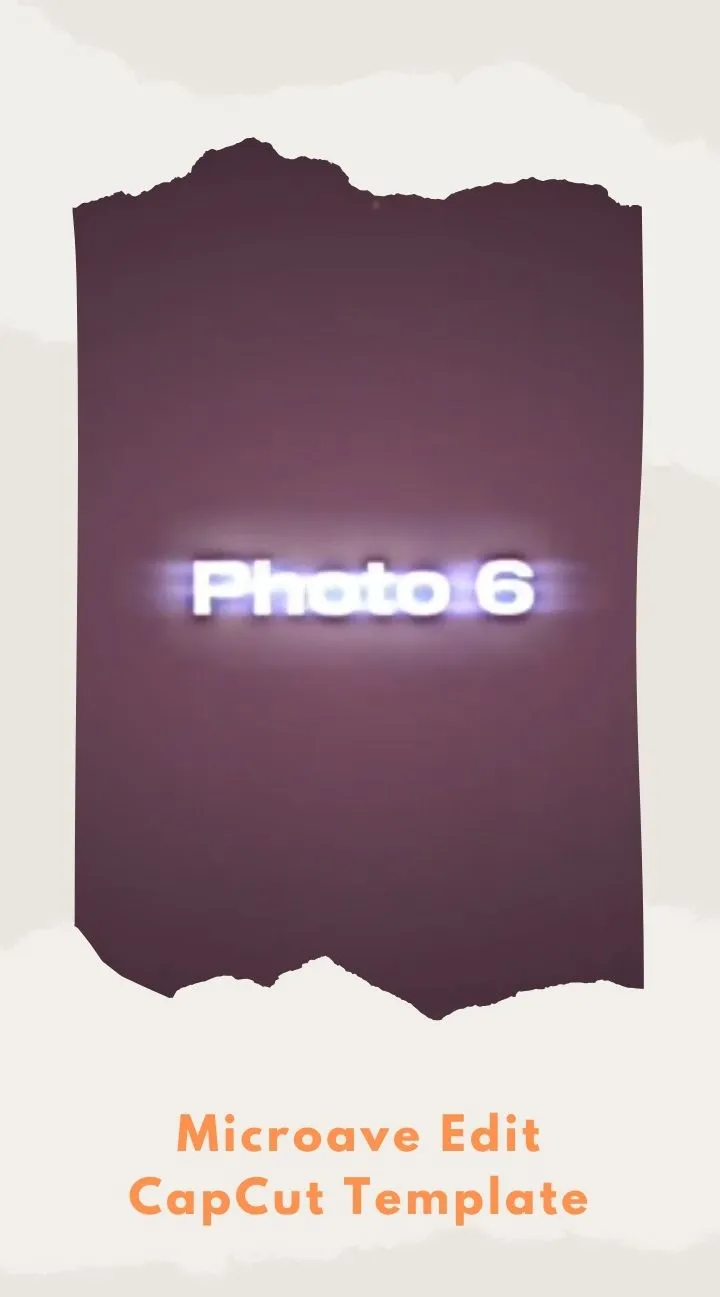 CapCut Microave Edit Template