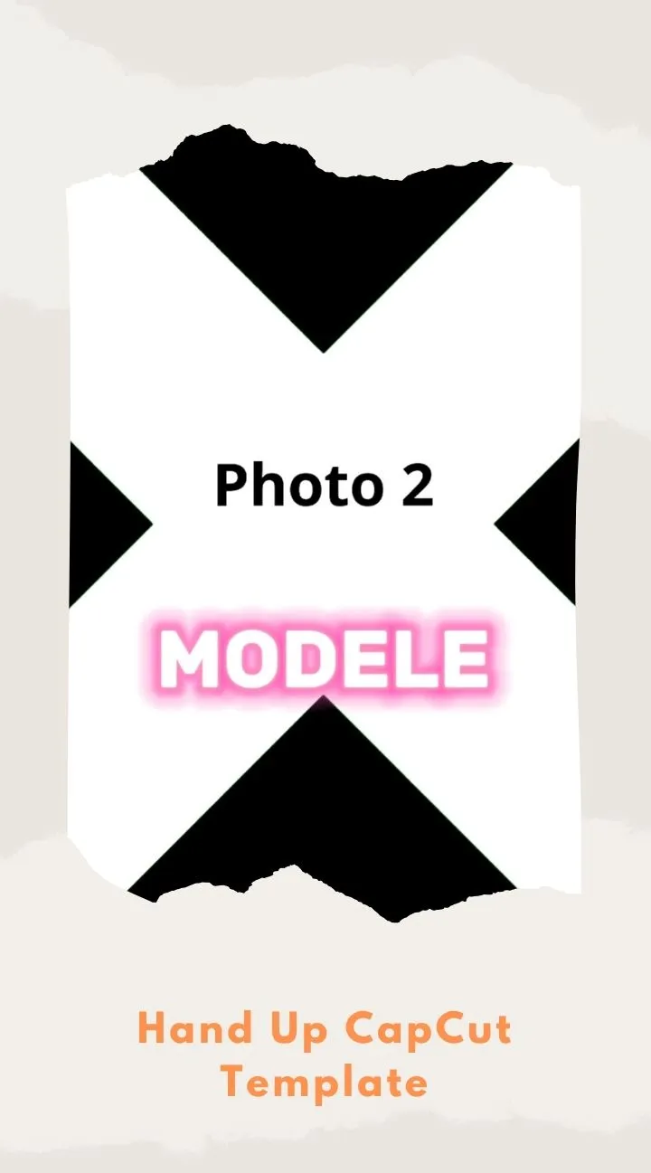 CapCut Hand Up Template