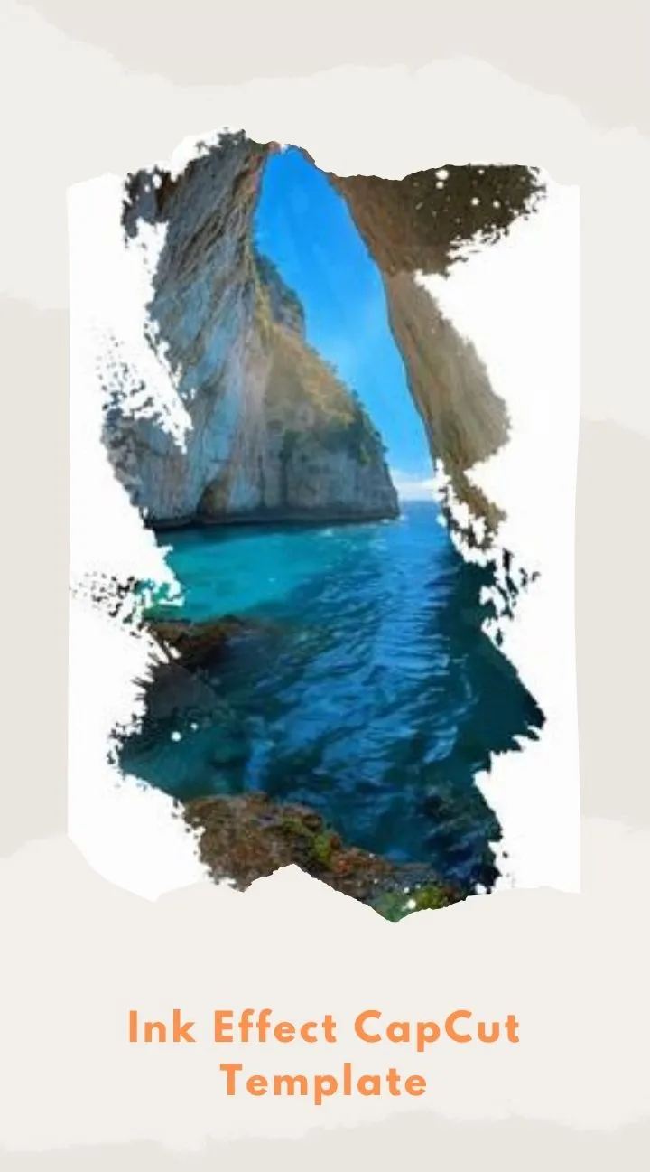 CapCut Ink Effect Template