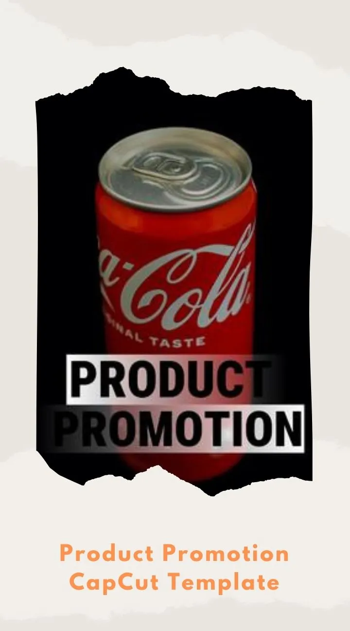 CapCut Product Promotion Template