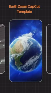 CapCut Earth Zoom Template