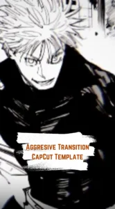 CapCut Aggresive Transition Template