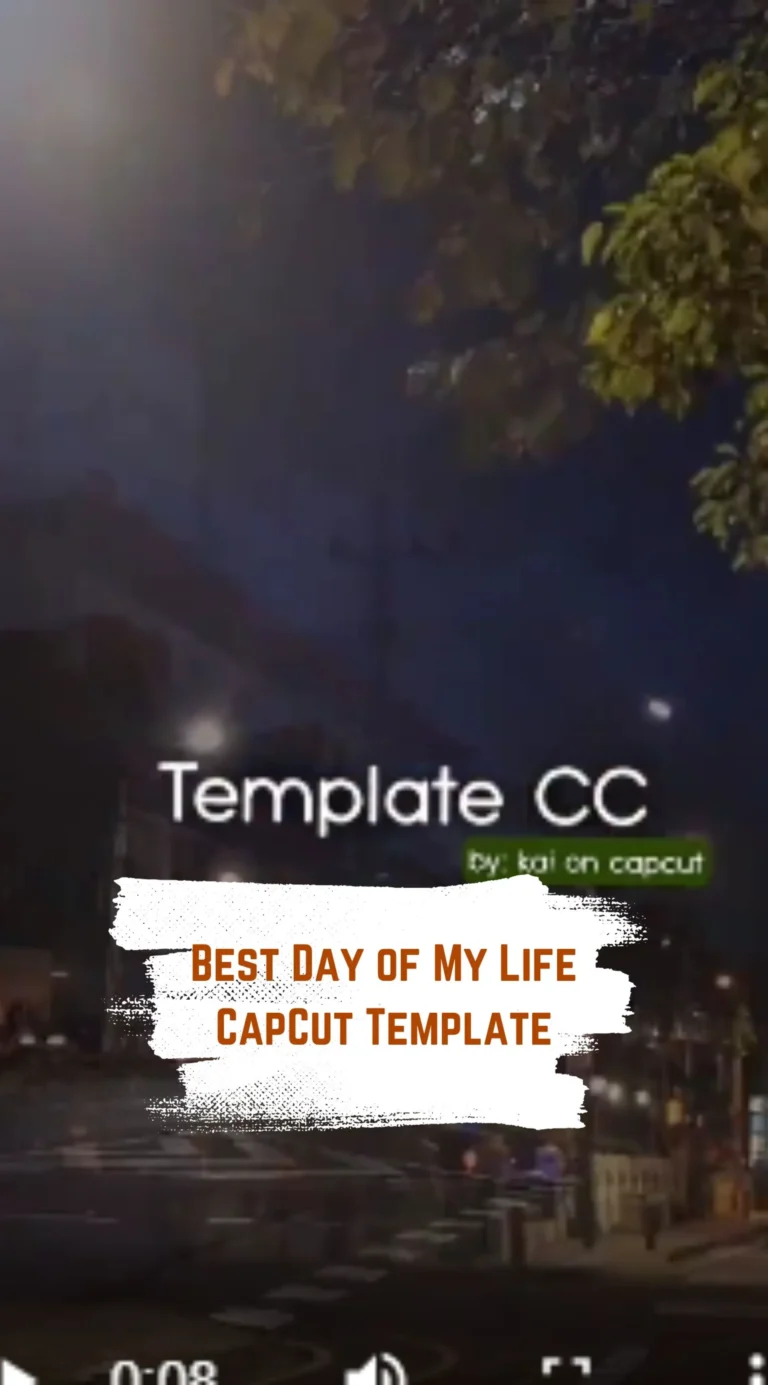 CapCut Best Day of My Life Template