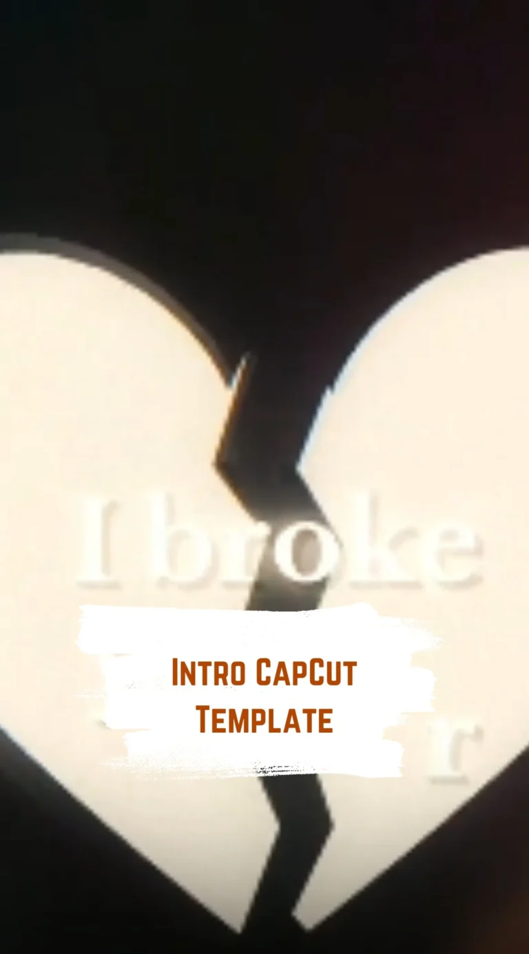 CapCut Intro Template