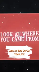 CapCut Look at Now Template