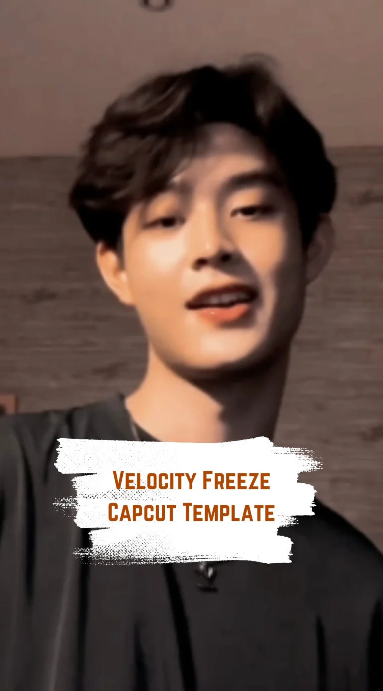 Capcut Velocity Freeze Template