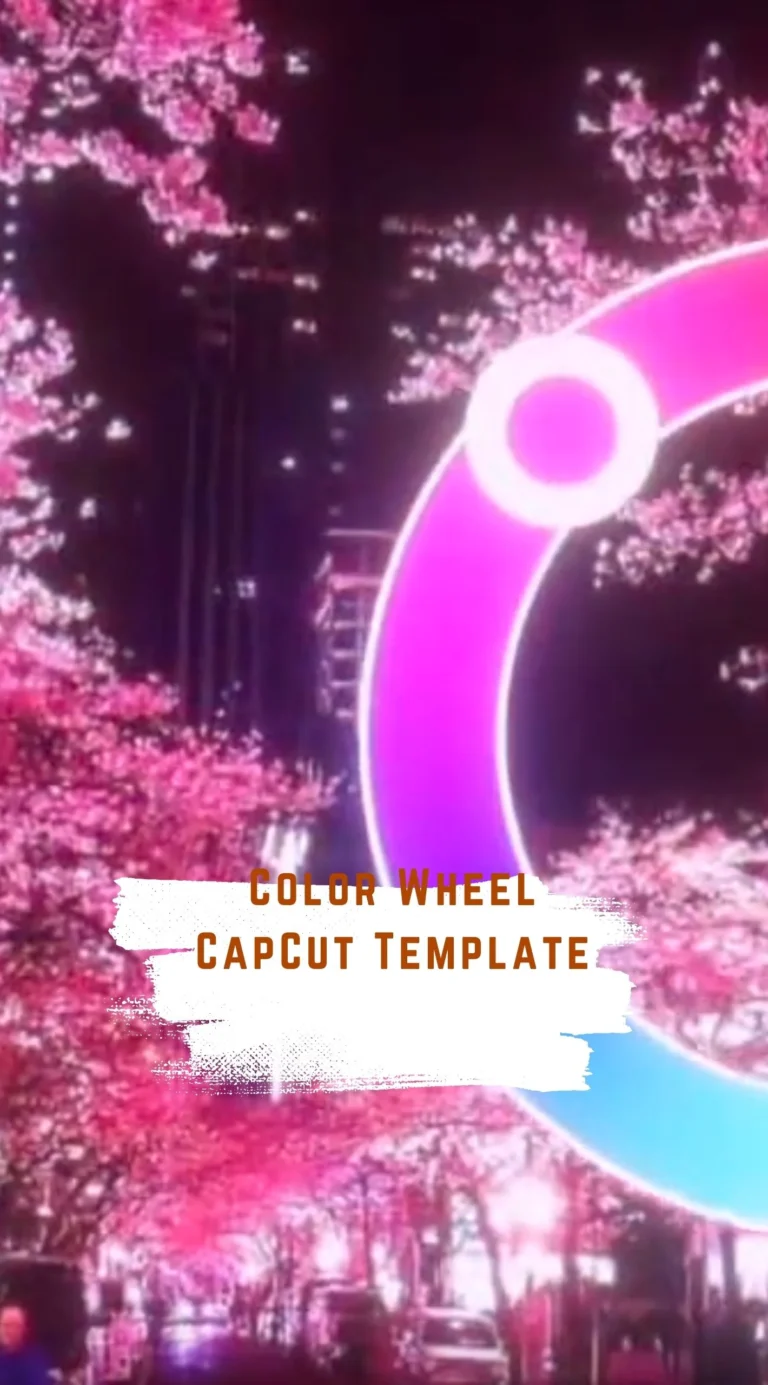 CapCut Color Wheel Template