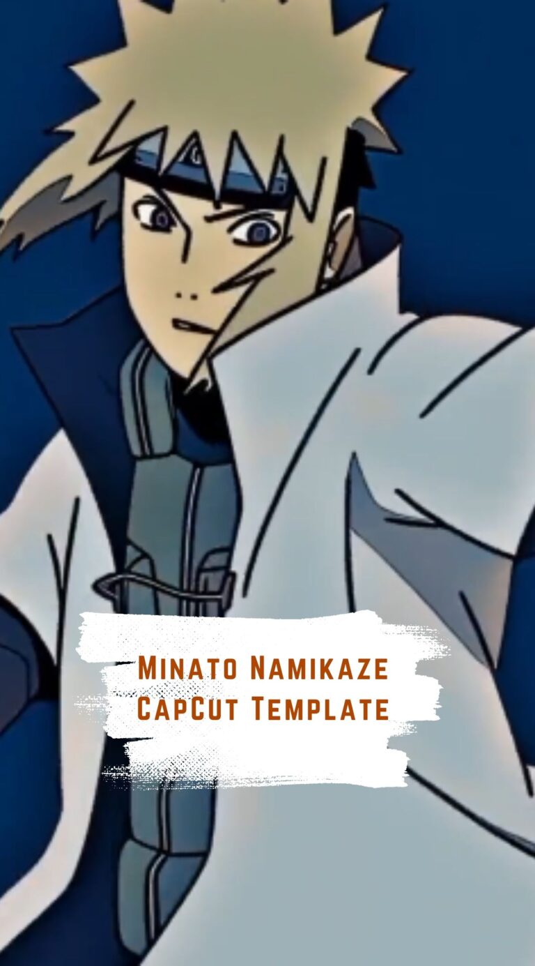 CapCut Minato Namikaze Template