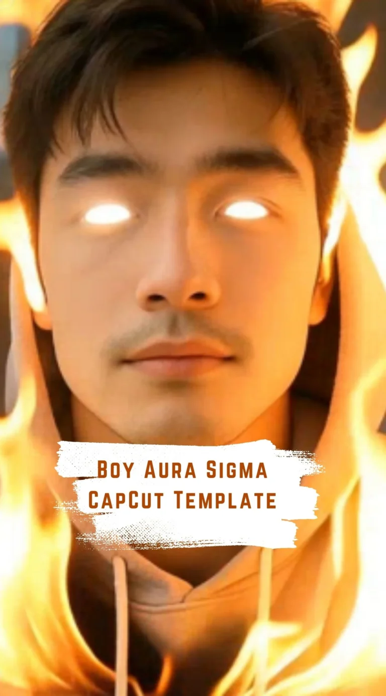 CapCut Boy Aura Sigma Template