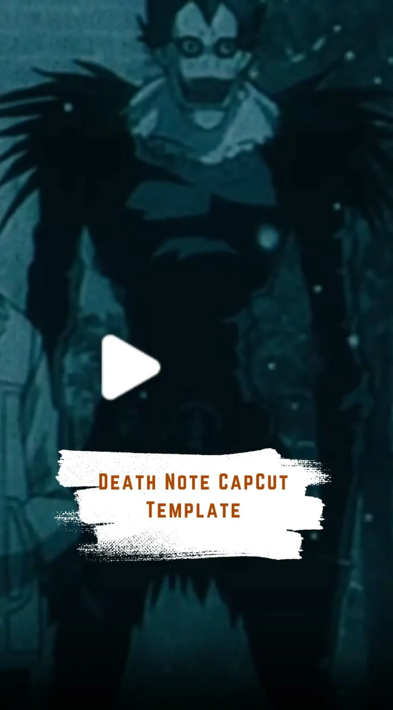 CapCut Death Note Template