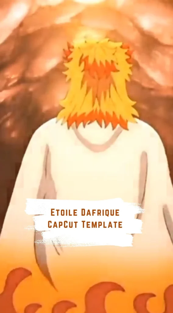 CapCut Etoile Dafrique Template