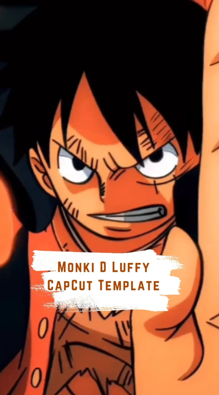 Monki D Luffy Template