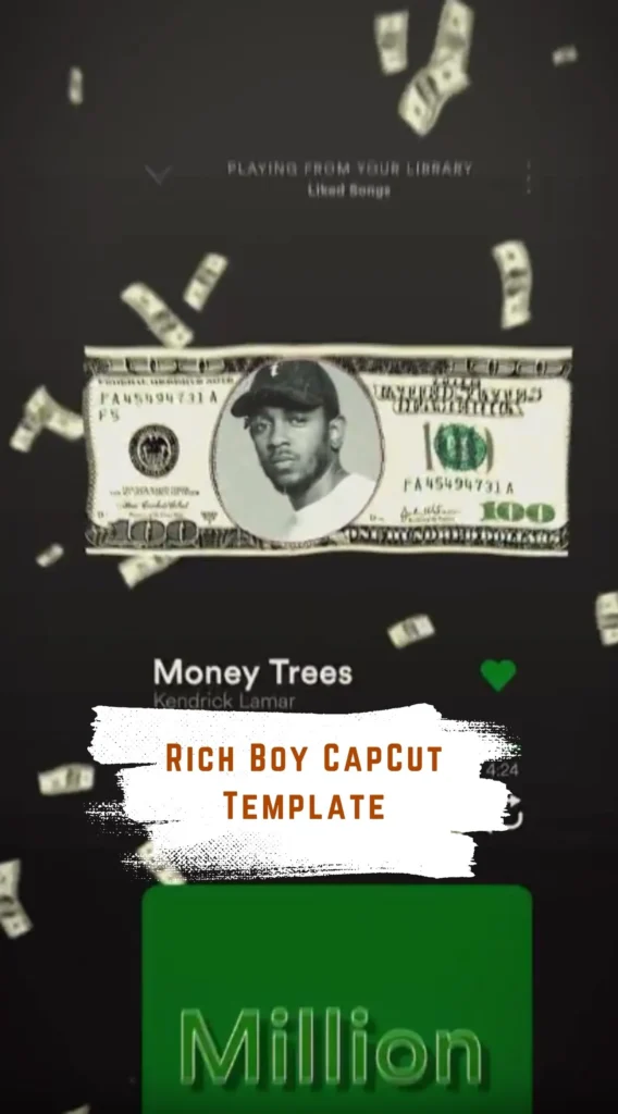 CapCut Rich Boy Template