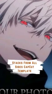 CapCut Stacks From All Sides Template