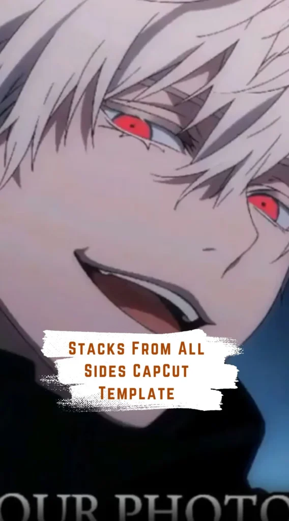 CapCut Stacks From All Sides Template