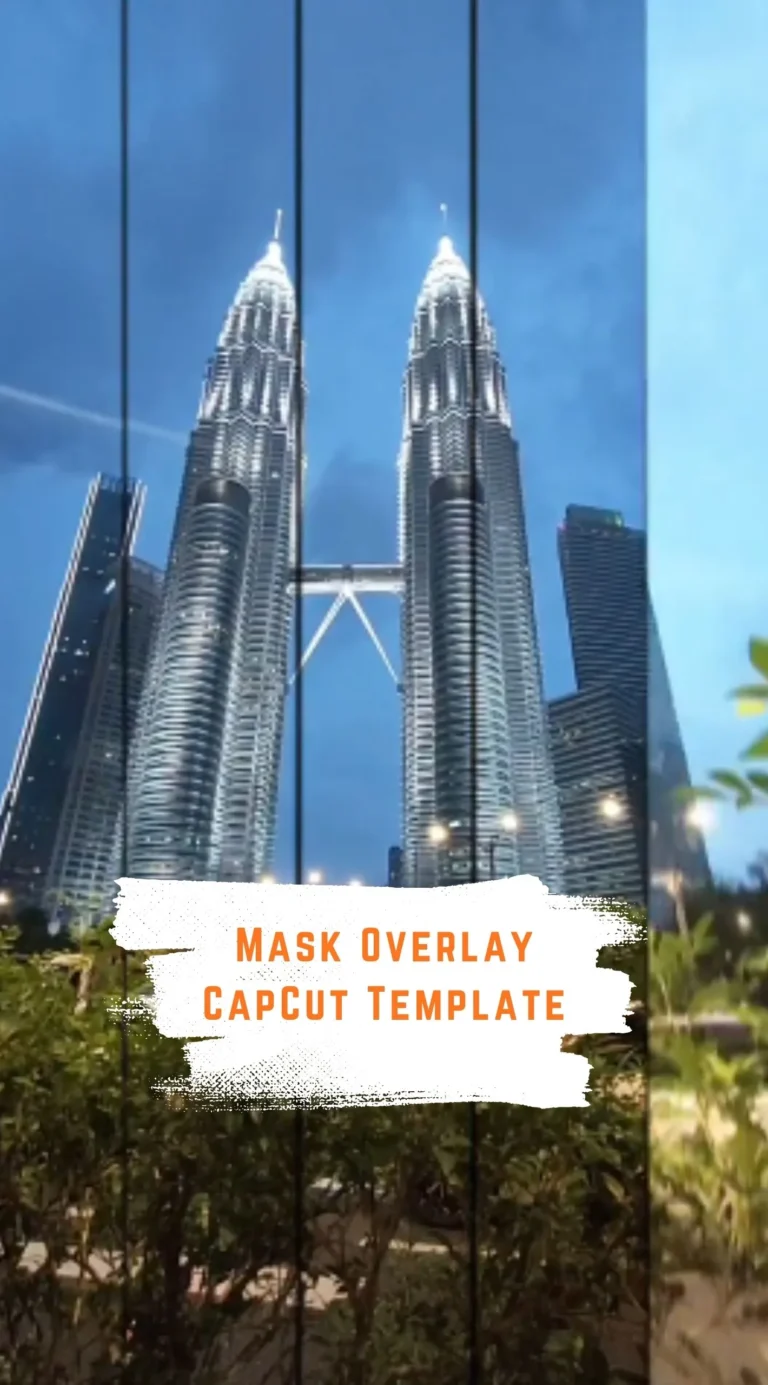 CapCut Mask Overlay Template