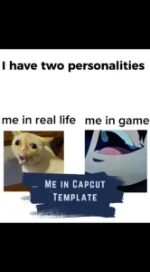 Capcut Me in Template
