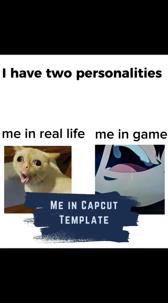 Capcut Me in Template