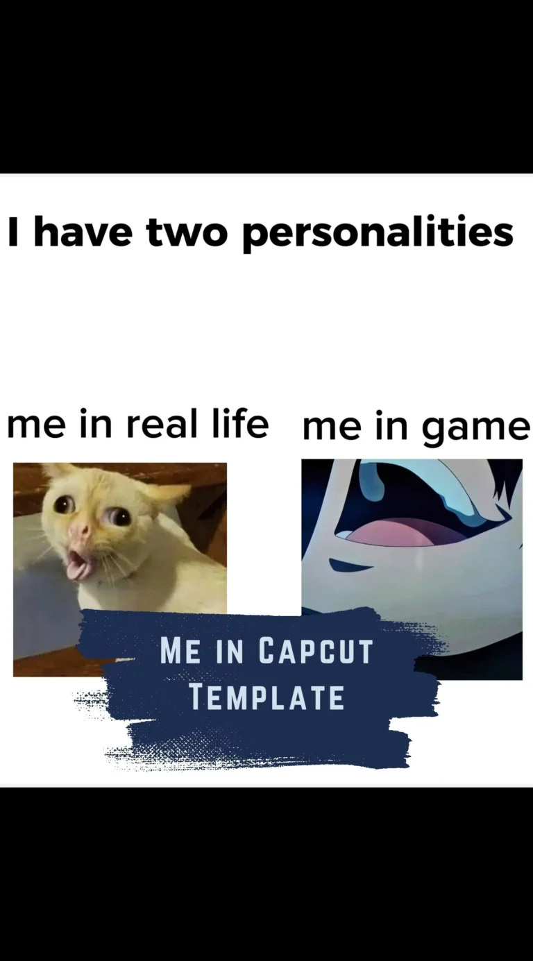 Capcut Me in Template