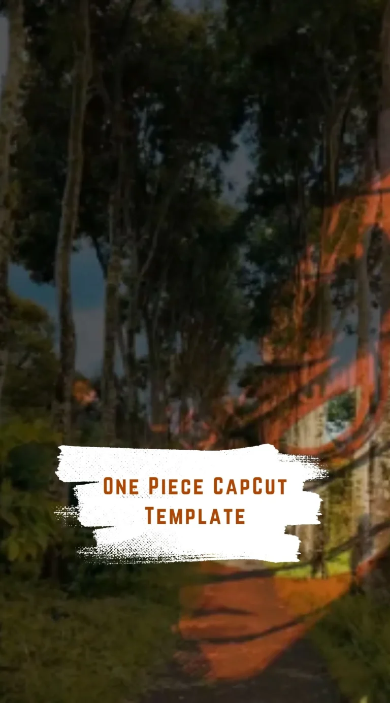 CapCut One Piece Template