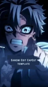 CapCut Sanemi Edit template